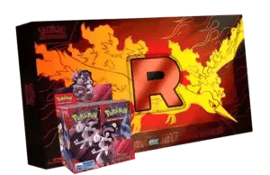 Pack Collector – Ultra Premium Collection Sulfura-ex de la Team Rocket & Display EV10 Rivalités Destinées