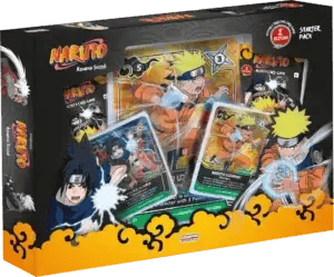 Coffret NarutoTCG Coffret Starter Pack – Konoha Shidō – Sasuke & Naruto (1er Édition)